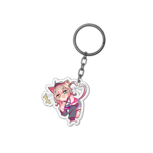 NiaSuzune Smug Keychain