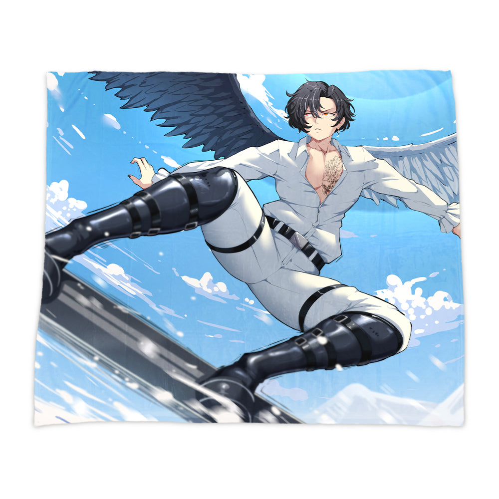 xRekudo 'Snowboarding' Blankets
