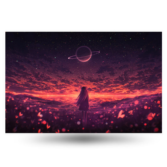 Dreamscape Orange Anime Poster