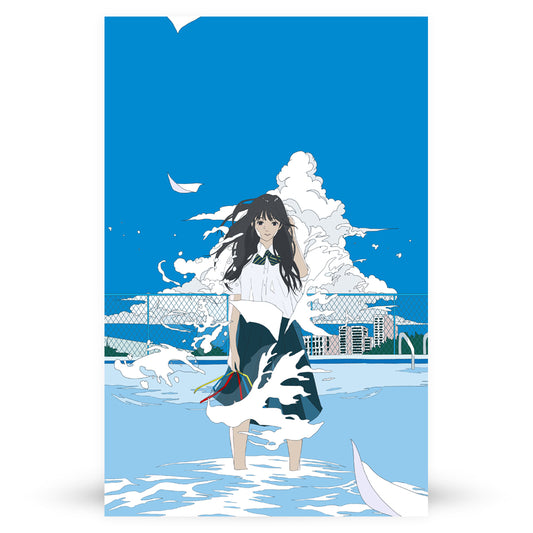 Girl in the City Anime Poster